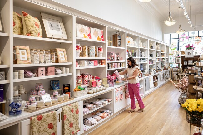 Uptown Park Ridge is full of cute shops such as Marigolds, great for gifts and crafts.