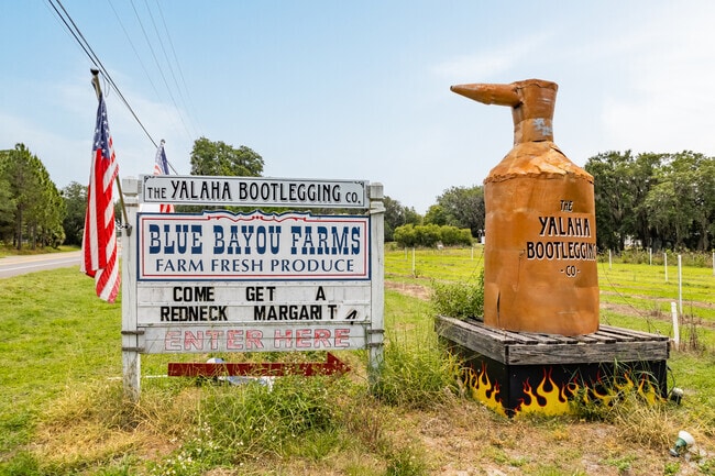 Yalaha Bootlegging Co. is a moonshine distillery in Yalaha.