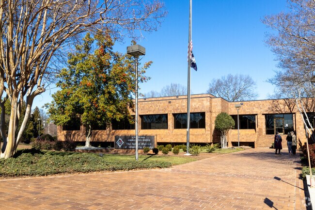 Greenville County schools are centrally managed outside Taylors in Downtown.
