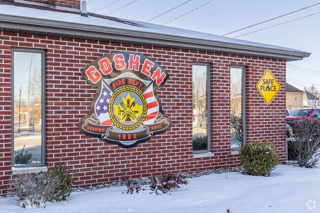 The Goshen Fire Department activates the city's tornado sirens when necessary.