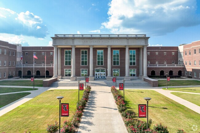 Students embark onto a bright future when attending Tyler Legacy High School.