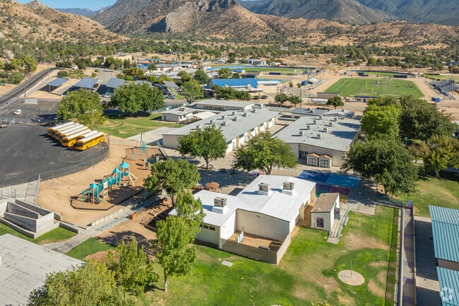 Woodrow W. Wallace Elementary School share some campus space with the middle school.