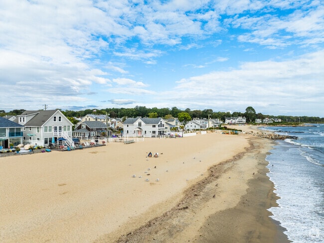 Sound View Beach in Old Lyme is open to the public and sits on the Long Island Sound.