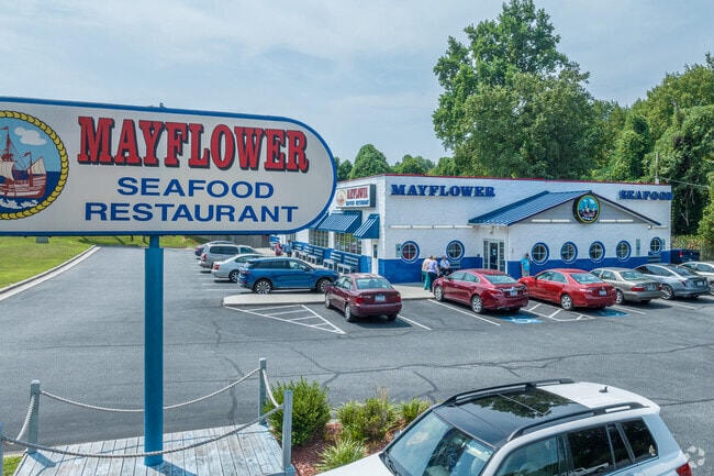 The Mayflower Seafood Restaurant is a popular spot for Ardmore residents.