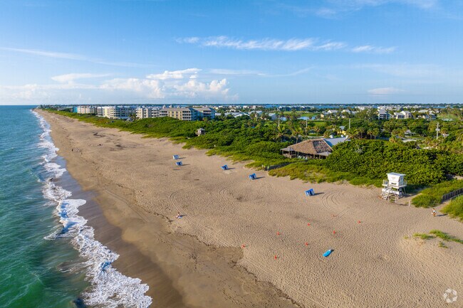 South Hutchinson Island offers endless miles of pristine beaches.
