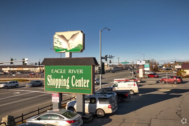 Eagle River Shopping Center is a local favorite on the main strip in Eagle River, near South Fork.