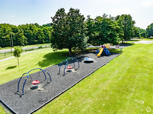 The playground at Johnson Elementary School.