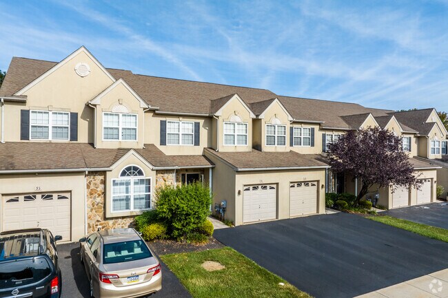 Beautiful newly built townhomes are located in Hatfield.