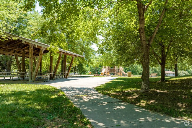 Take a walk to Autumn Heights Park just north of Lindenwood.