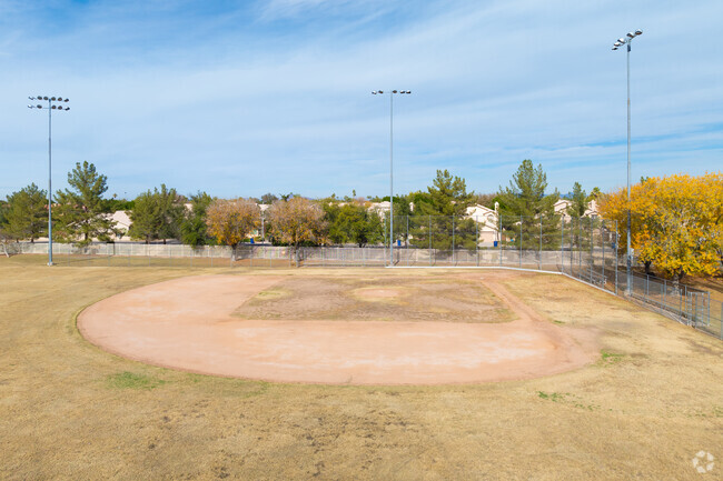 Kyrene Aprende Middle School in Chandler includes softball fields.