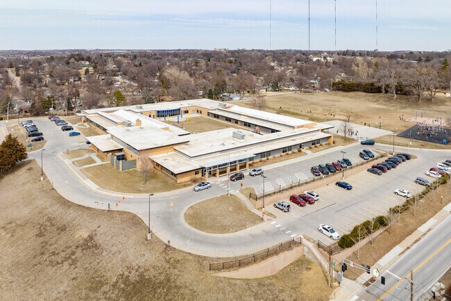 Boyd Elementary School in the center of the Keystone neighborhood.
