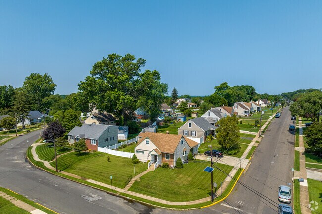 You’ll find many Cape Cods, ranch-style and split-level homes with fenced in yards in Runnemede.