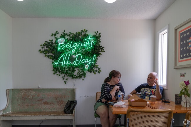 Donuts are on the menu at Brooklyn Cafe near Upper Downtown.