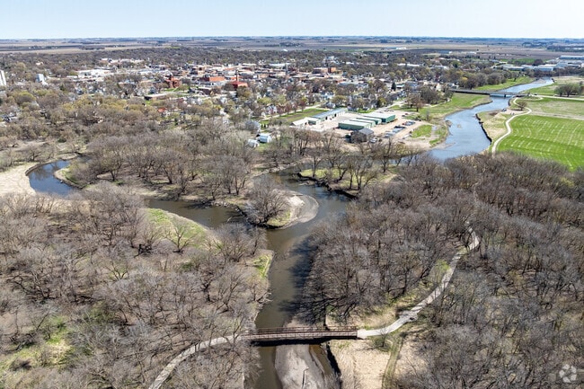 The confluence of the Ocheyedan and Little Sioux Rivers is in Spencer.