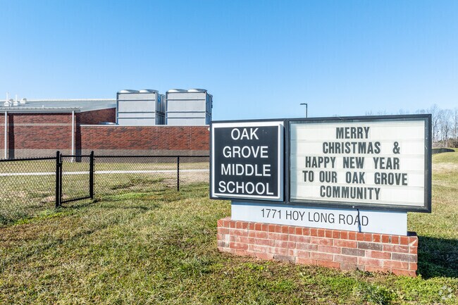 Niche rates Oak Grove Middle School with a B+ score.
