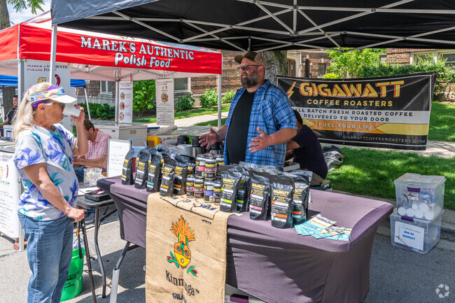 Gigawatt Coffee Roasters has delicious coffee at the La Grange Farmers Market in La Grange.