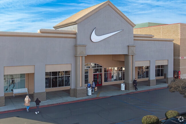 The Nike store offers Tulare residents discount pricing on great shoes.