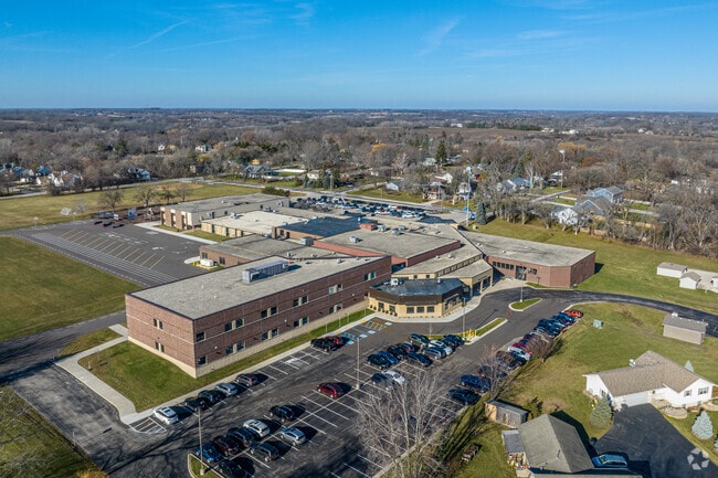 Bristol Elementary School also hosts the local school district office.