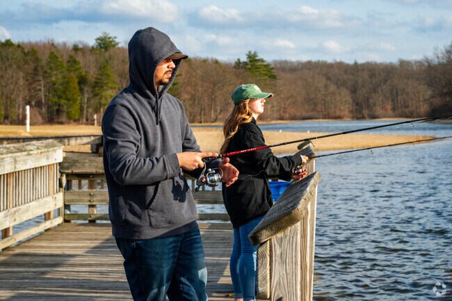The fishing is excellent at the Metamora-Hadley Recreation Area.