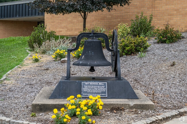 The 1911 school bell was moved to South Middle School in the year 2005.