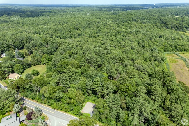 In Plympton, farms, houses, and conservation areas mingle along Main Street.