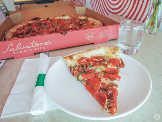 Try the Fat Uncle Tony's Pizza at Salvatore's Tomato Pies in Lake Monona.