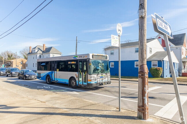 Hampton Roads Transit is readily accessible for commuters near Lafayette-Winona.