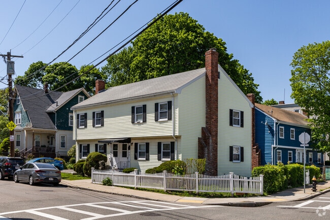 Multifamily and duplex homes are common throughout West Codman Hill-West Lowe.