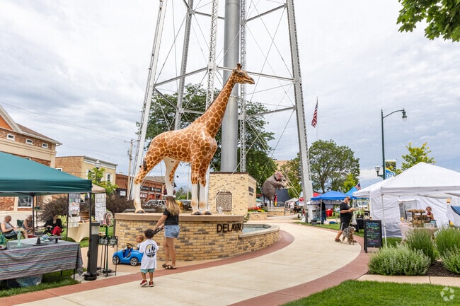 Darien residents can attend nearby events like The Market at Tower Park in Delavan.