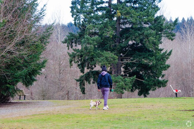 Centennial Park near Thrasher's Corner-Red Hawk offers open space to walk the dog.