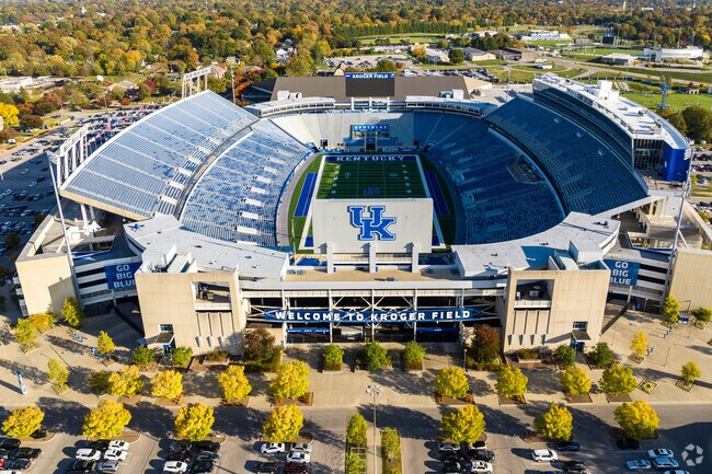 Kroger Field is the home of the Kentucky Wildcats football team.