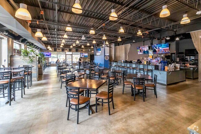 An Ox Cafe has an amazing atmosphere for your dining pleasure in Columbus Park.