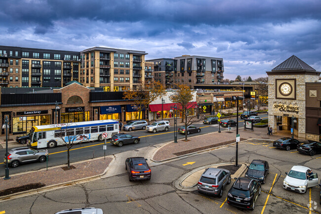 Public transportation makes Edina's 50th and France shopping area very accessible.