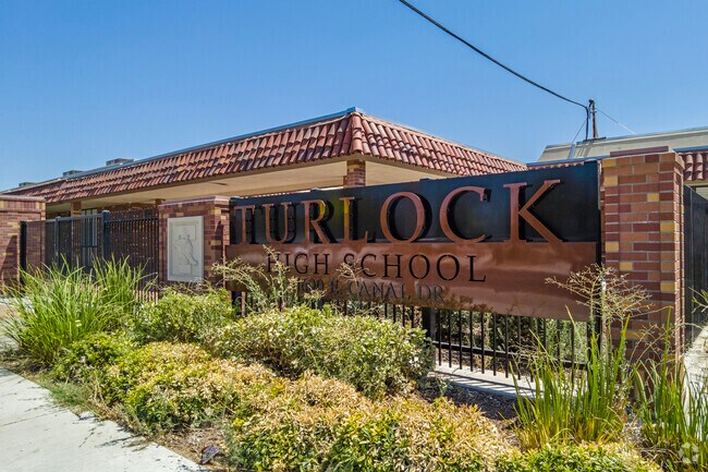 Turlock High School serves grades 9-12 in the City of Turlock.