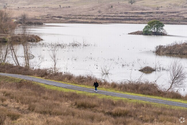 Ford's Pond is a favorite spot for locals in Sutherlin, who can take a stroll around its 2-mile paved trail.
