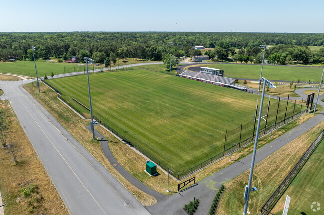 Cape Cod Regional Technical High School in Harwich offers a variety of playing fields.
