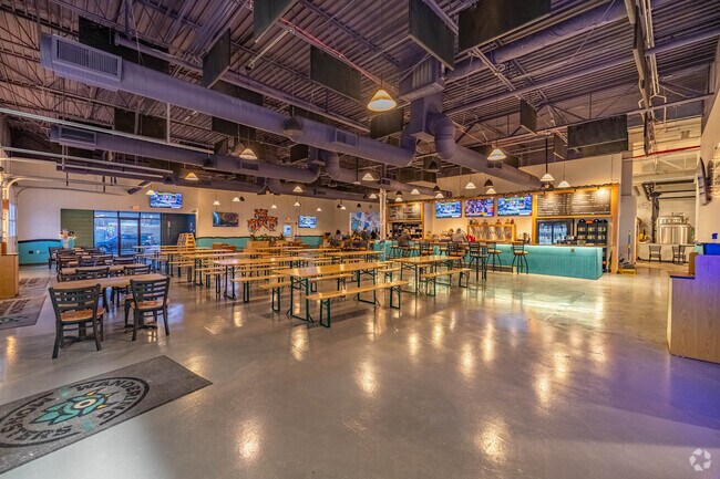 Wandering Monsters Brewing in Forestville has a great selection of craft beer and ample space