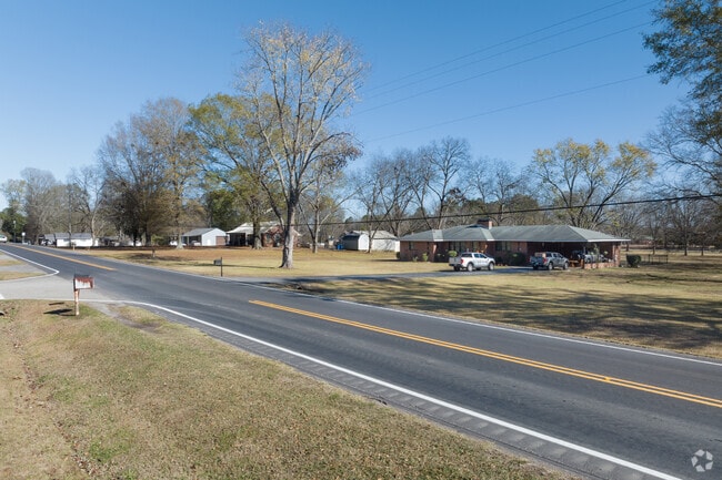 Local homes in Steele can sometimes be located near the main road.