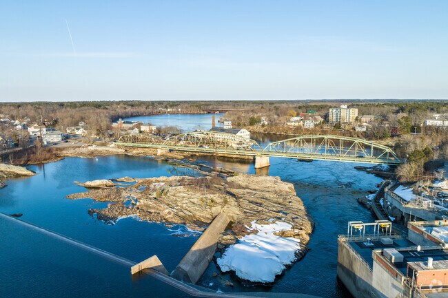 Winter is a truly beautiful time for the Androscoggin River in Brunswick.
