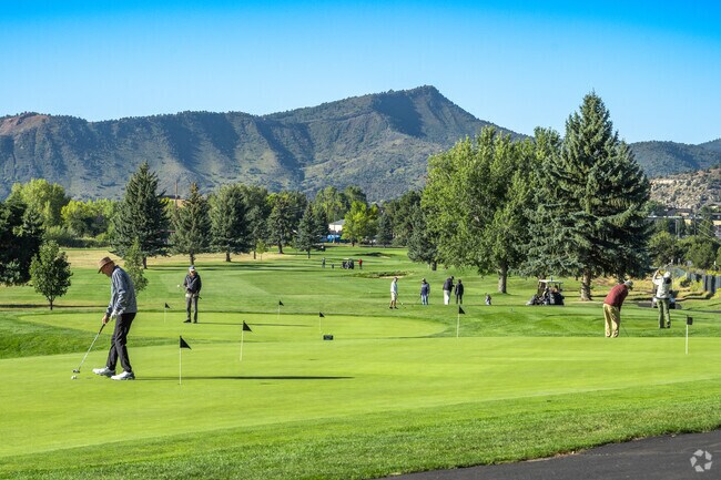 Locals enjoy a day on the greens at Hillcrest Golf Club.