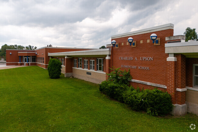 Charles A. Upson Elementary School has 416 students.