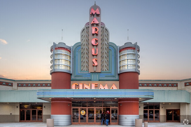 The Marcus Cinema near the Beltline Highway is conveniently located near Prairie Hills.
