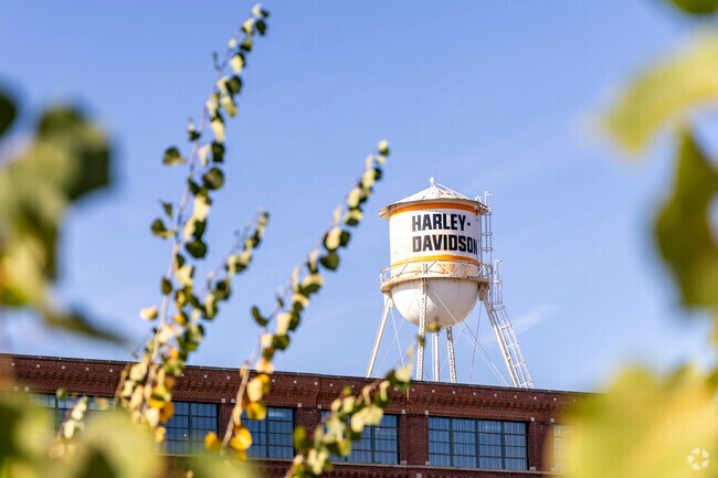 Martin Drive residents can enjoy the grounds of the nearby Harley-Davidson Park.