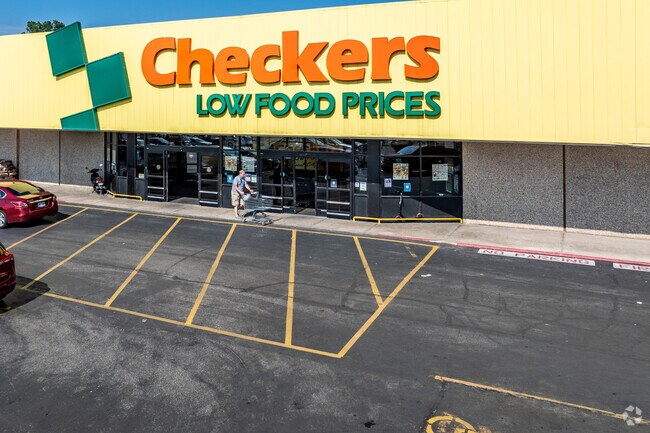 Checkers has great prices points on all their groceries.
