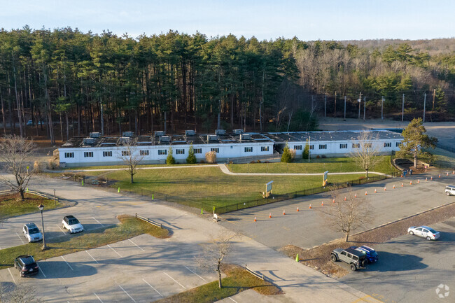 Areal view 2 Old Sturbridge Academy Charter Public School.
