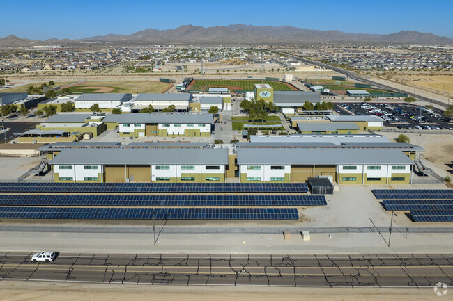 Buckeye’s Youngker High School has a sprawling campus for students.