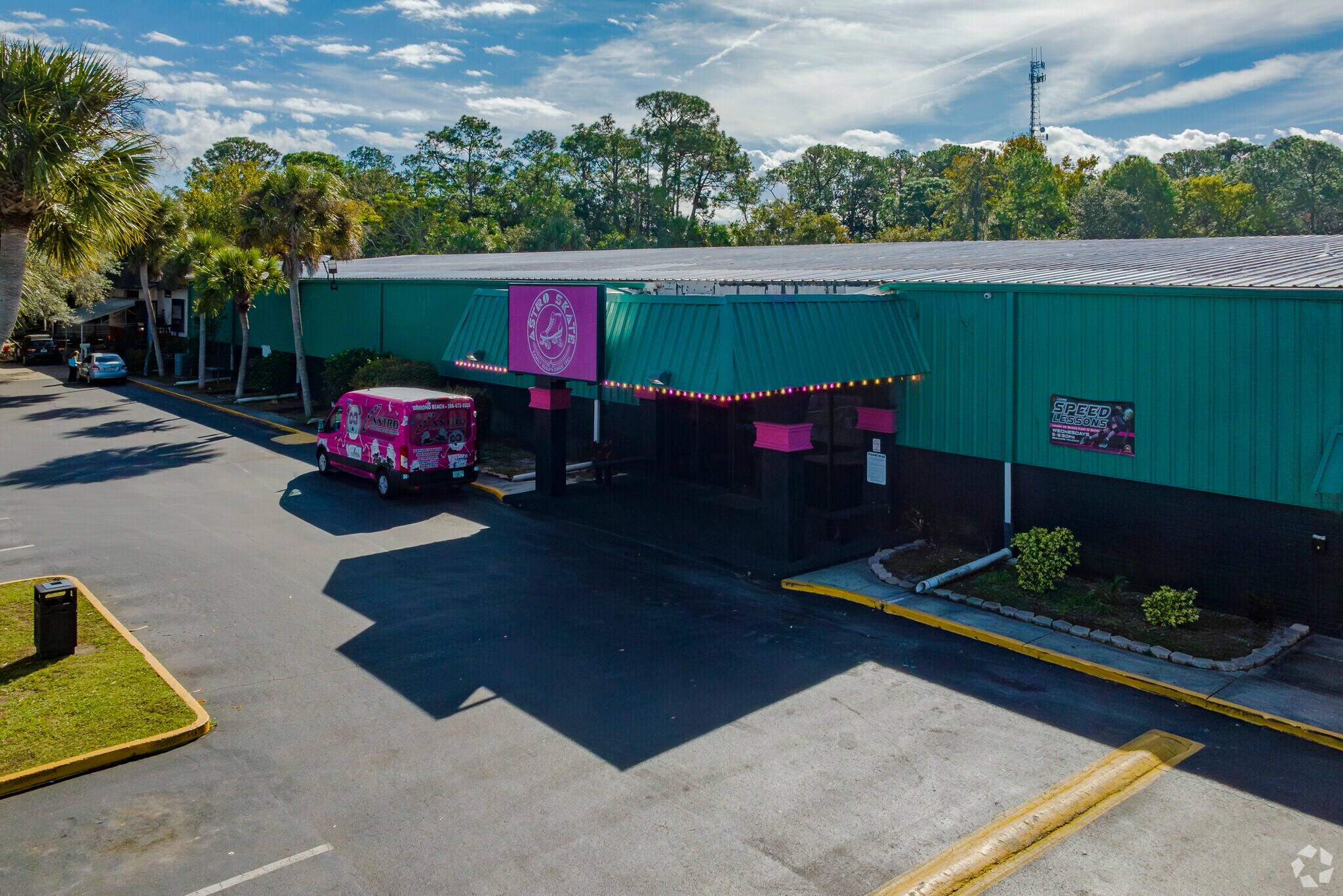 In Lakevue, Astro Skate is a popular way to spend the day for both adults and children alike.