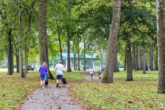 A popular local spot for walking is Morrow's Meadow in Yorktown, IN.