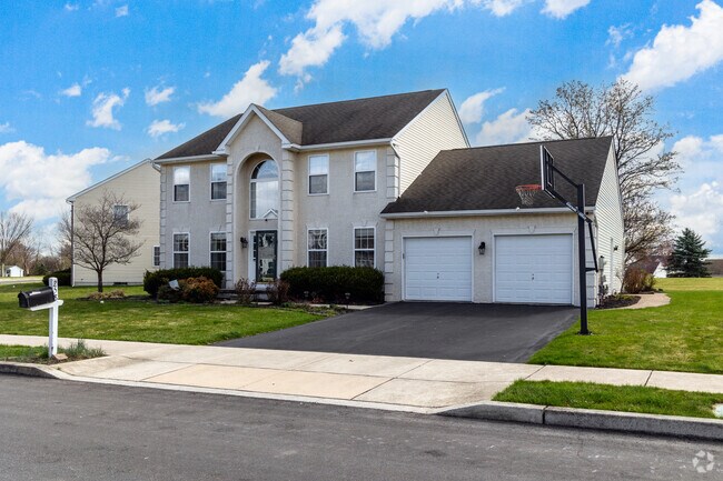 In Lower Salford Township you can find Colonial Revival homes with attached garages.