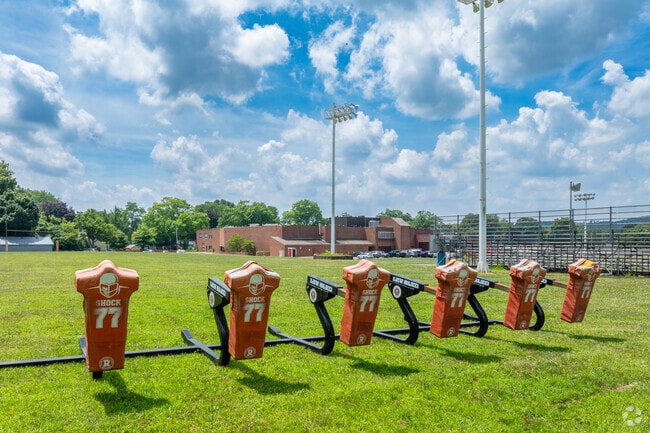 The Belvidere High School football is highly competitive and well trained.
